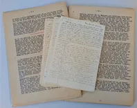 Quelle: Landeskirchliches Archiv Karlsruhe Feldpostbriefe an Erzieher Erich Krumm (044., Nr. 45)
