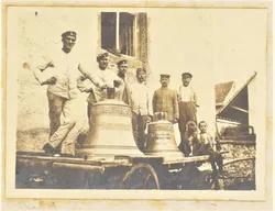 Glockenabnahme Obereggenen - Pioniere 044. Obereggenen, Nr. 75 (1917)