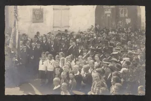 Gedenkfeier für Adolf Schmitthenner in Neckarbischofsheim (24. Mai 1924)