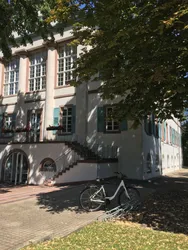 Quelle: Landeskirchliches Archiv Karlsruhe, Vivian Ritter Vorderansicht Paul-Gerhardt-Kirche