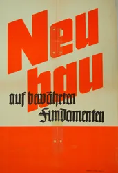 Quelle: Landeskirchliches Archiv Karlsruhe Slogan der Landeskirche nach dem II. Weltkrieg