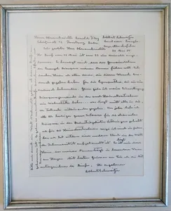 Albert-Schweitzer-Brief vom 24.05.1955