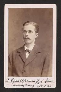 Schmitthenner, Adolf als Vikar (1882)