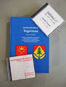 Ortsfamilienbuch Tegernau als Buch, Ortsfamilienbücher Legelshurst  und CDs Sundheim