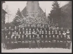 Heidelberg Konfirmation mit Pfarrer Hermann Maas