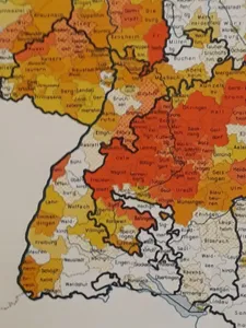 Anteil der evangelischen Bevölkerung
